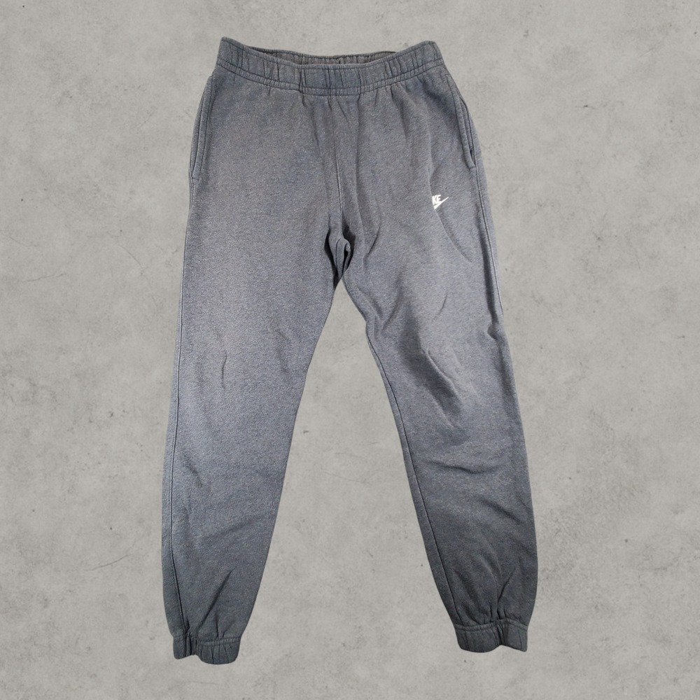 Nike Sweatpants Mens Medium Charcoal Gray Sportswear Club Fleece BV2671-071